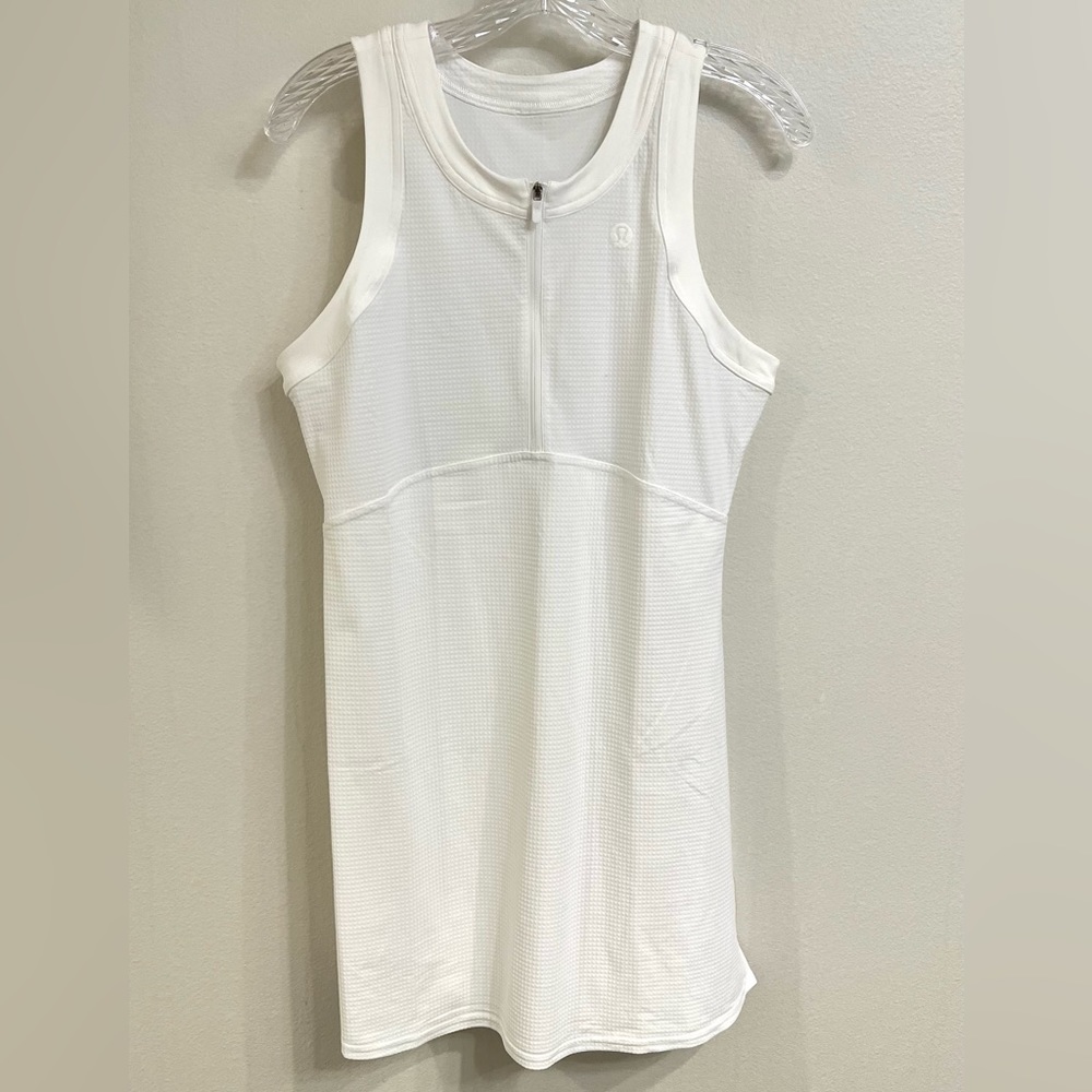Lululemon Grid-Texture Sleeveless Tennis Dress